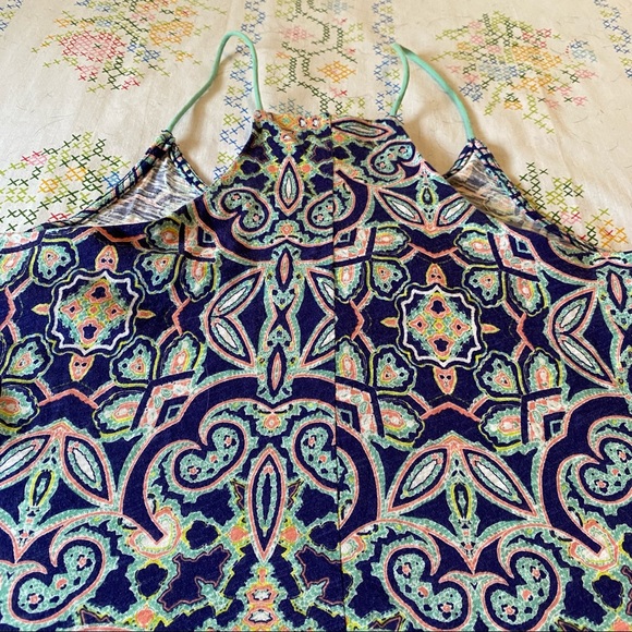 Meadow Rue Anthropologie Paisley Sleeveless Top - Picture 6 of 6